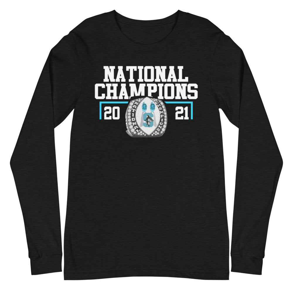 Sumter Sharks National Champion Unisex Long Sleeve Tee