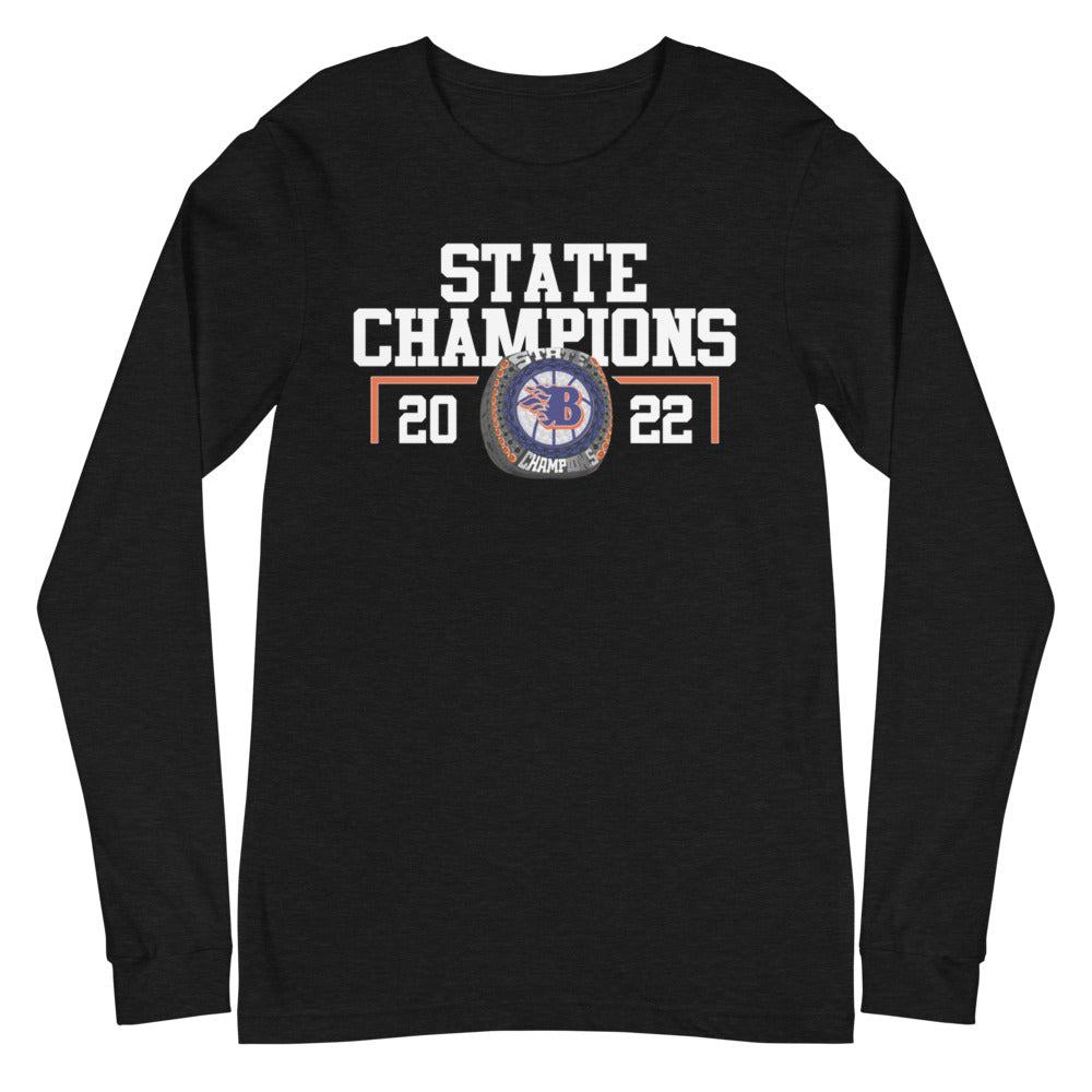 Blackman Middle School State Champion Unisex Long Sleeve Tee