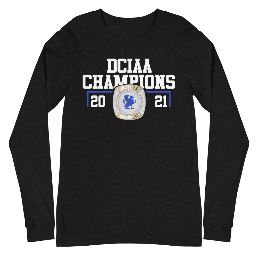 Bell Griffins DCIAA Champions Unisex Long Sleeve Tee