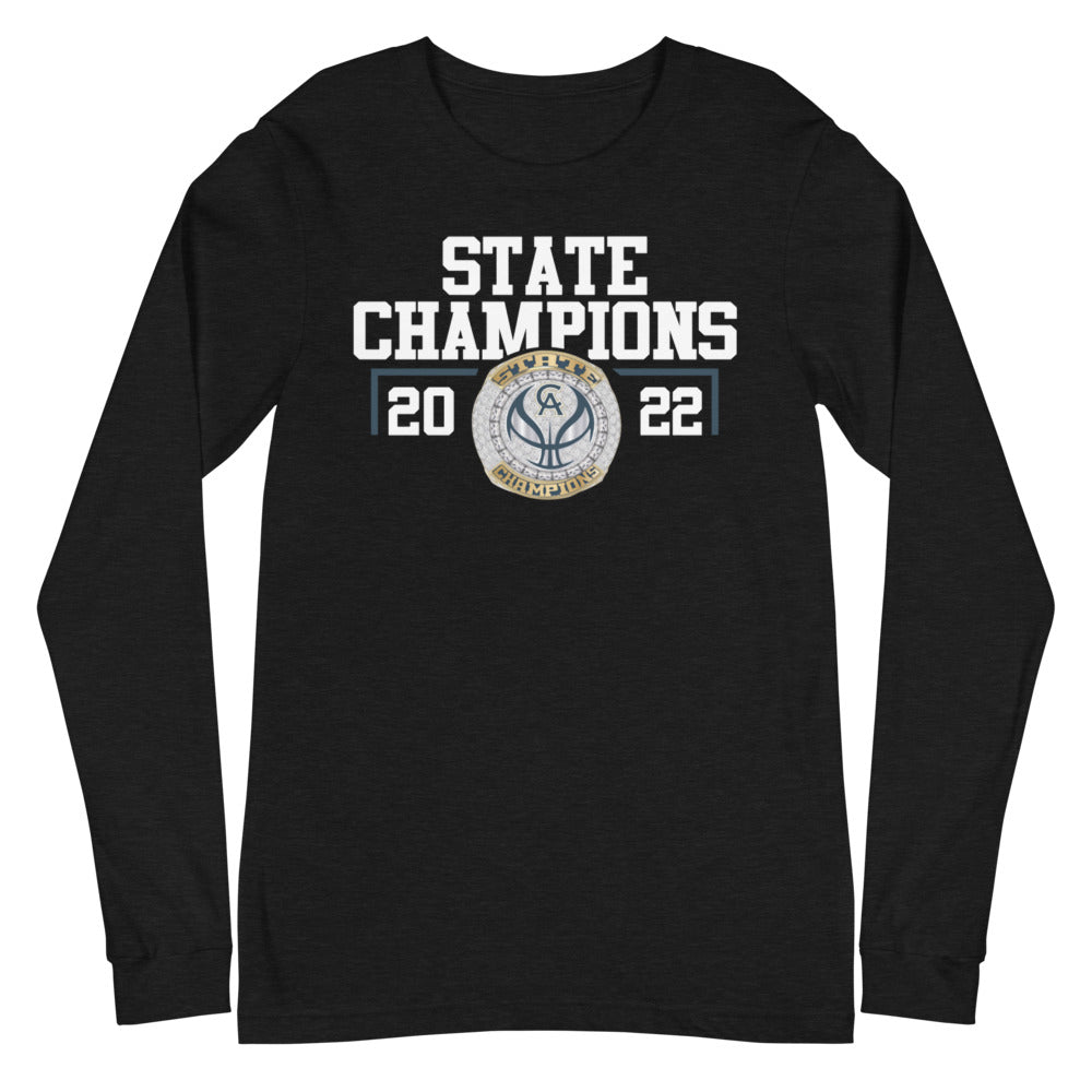 Cathedral Academy State Champions Unisex Long Sleeve Tee