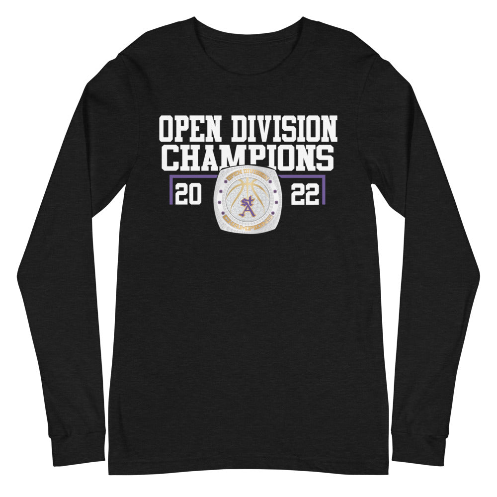 Saint Augustine Open Division Champions Unisex Long Sleeve Tee