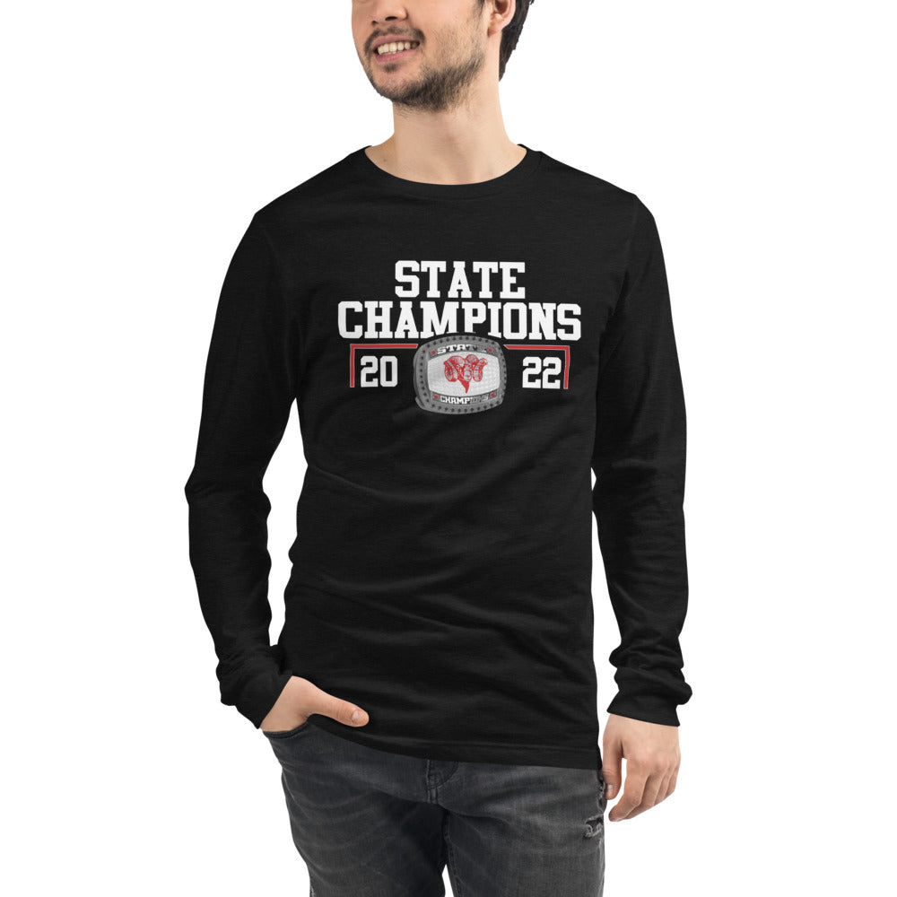 Bangor High School 2022 State Champions Unisex Long Sleeve Tee