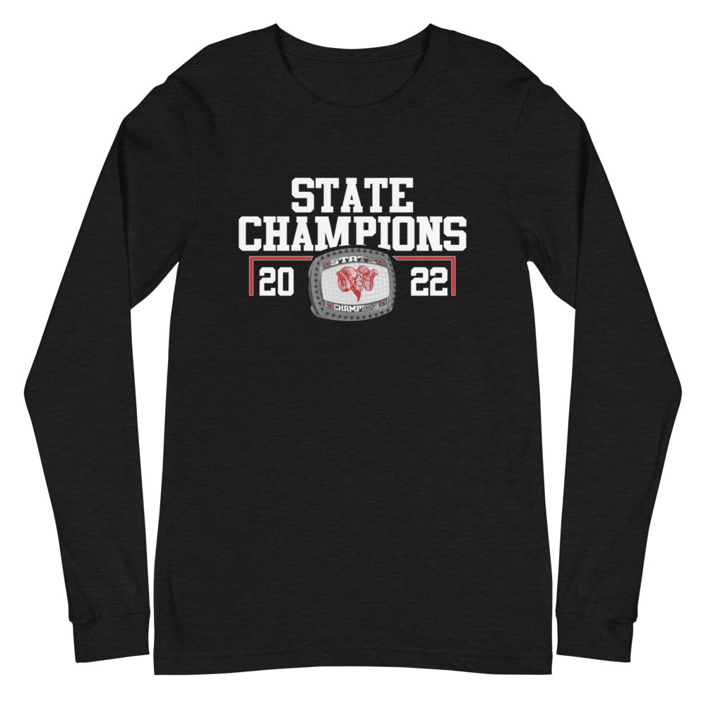 Bangor High School 2022 State Champions Unisex Long Sleeve Tee
