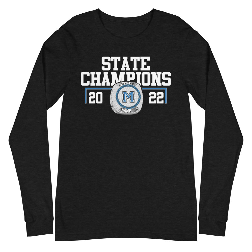 Marian State Champions Unisex Long Sleeve Tee