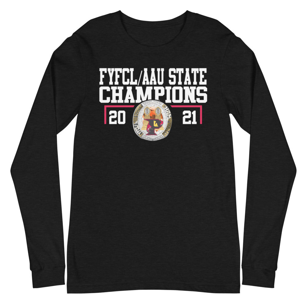 East Orlando JR Football Champions Unisex Long Sleeve Tee