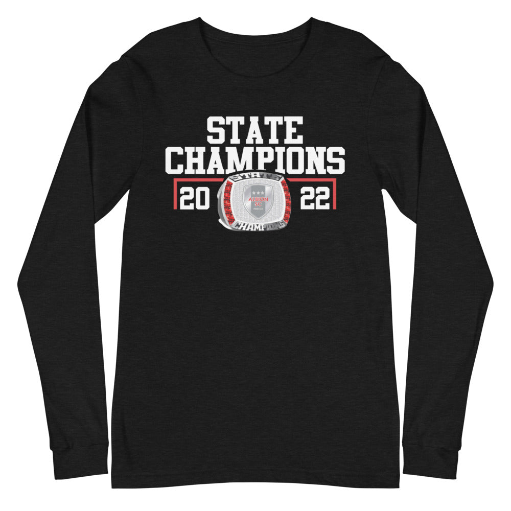Albion SC State Champion Unisex Long Sleeve Tee