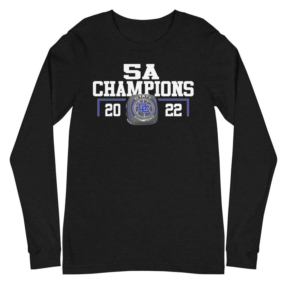 Dallas Christian State Champions Unisex Long Sleeve Tee