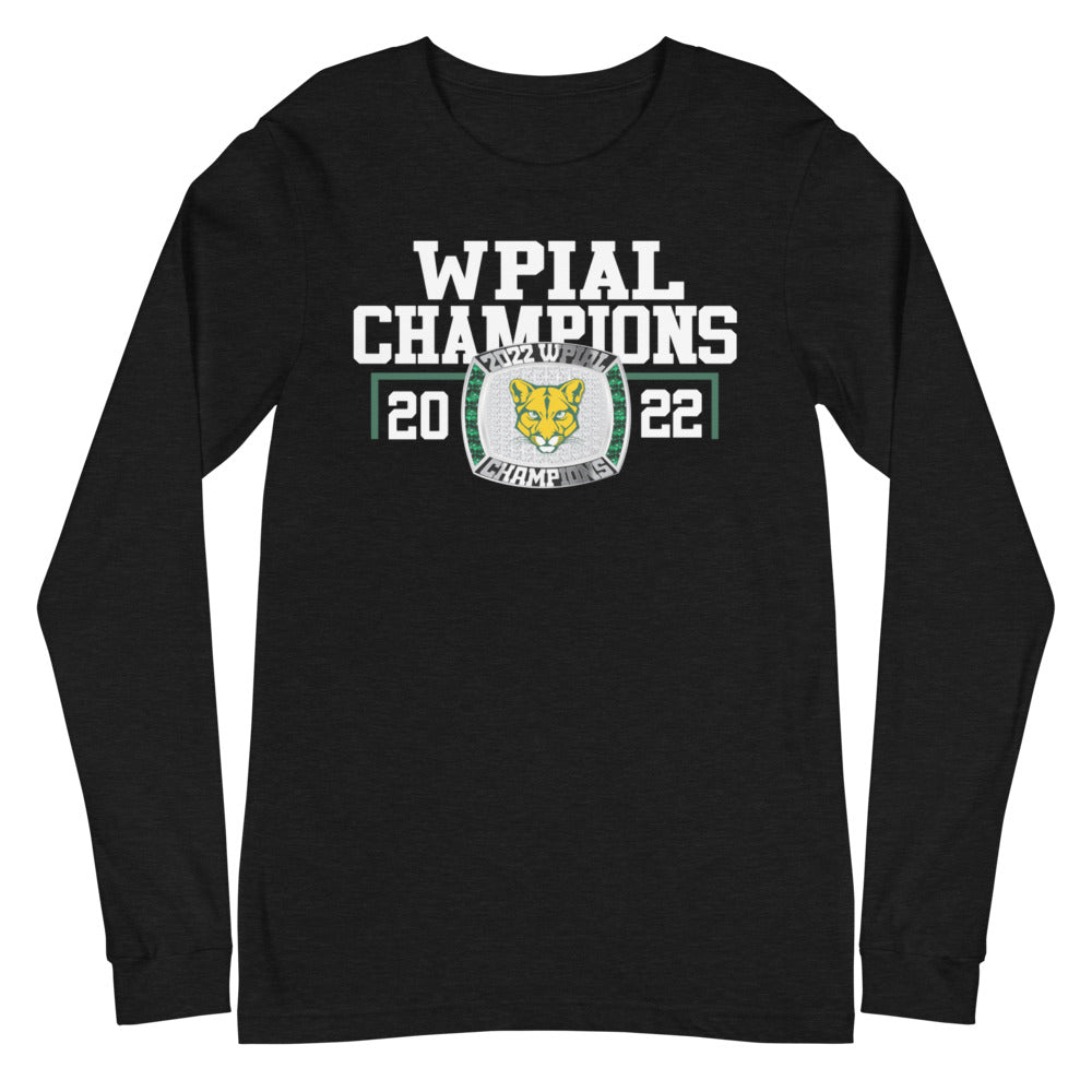 Blackhawk Lady Cougars WPIAL Champions Unisex Long Sleeve Tee