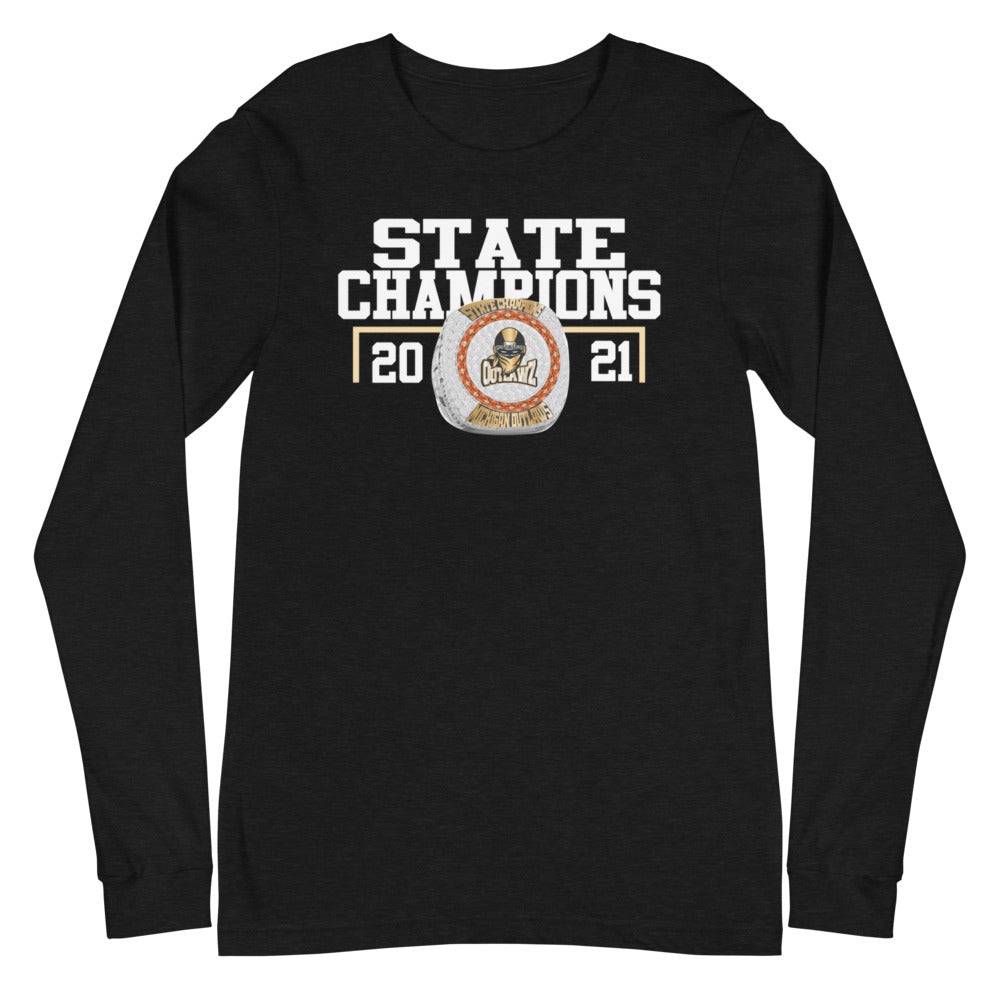 Michigan Outlawz State Champions Unisex Long Sleeve Tee