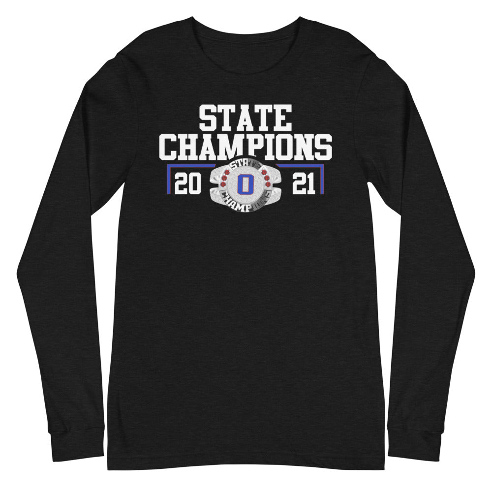 Oskaloosa High School State Champions Unisex Long Sleeve Tee