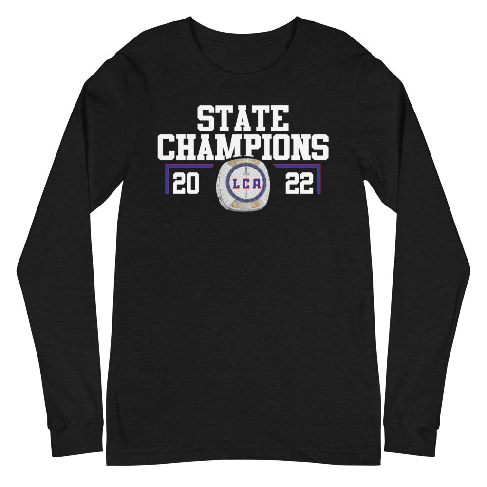 Lafayette Christian Academy State Champions Unisex Long Sleeve Tee