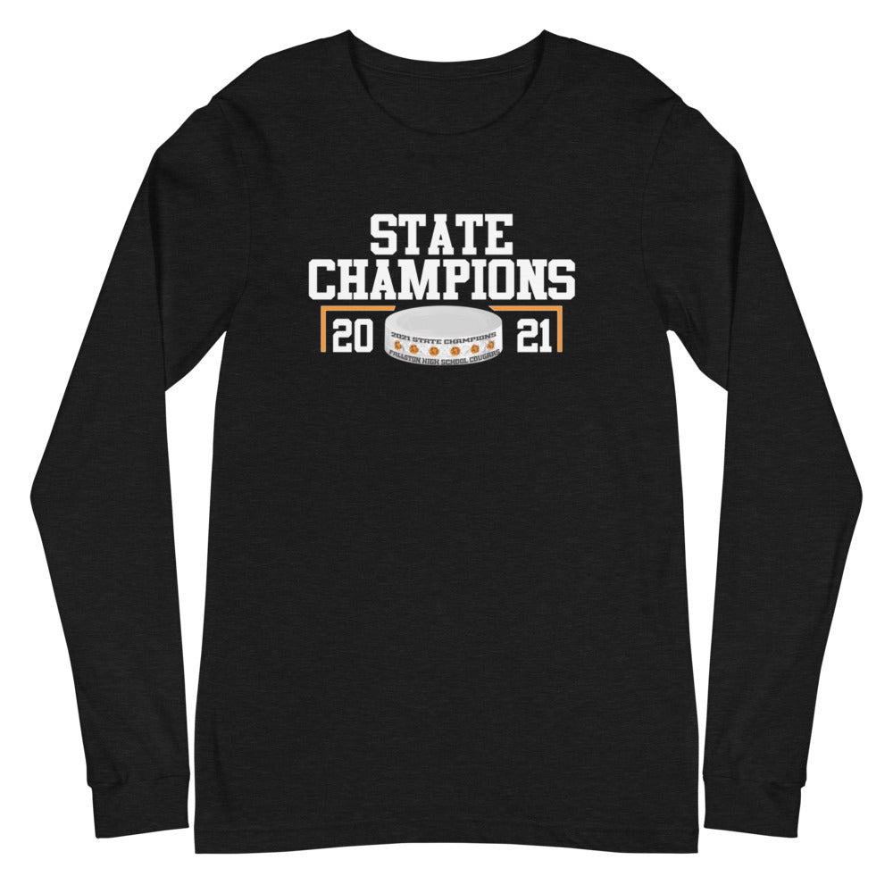 Fallston High School Championship Ring Unisex Long Sleeve Tee