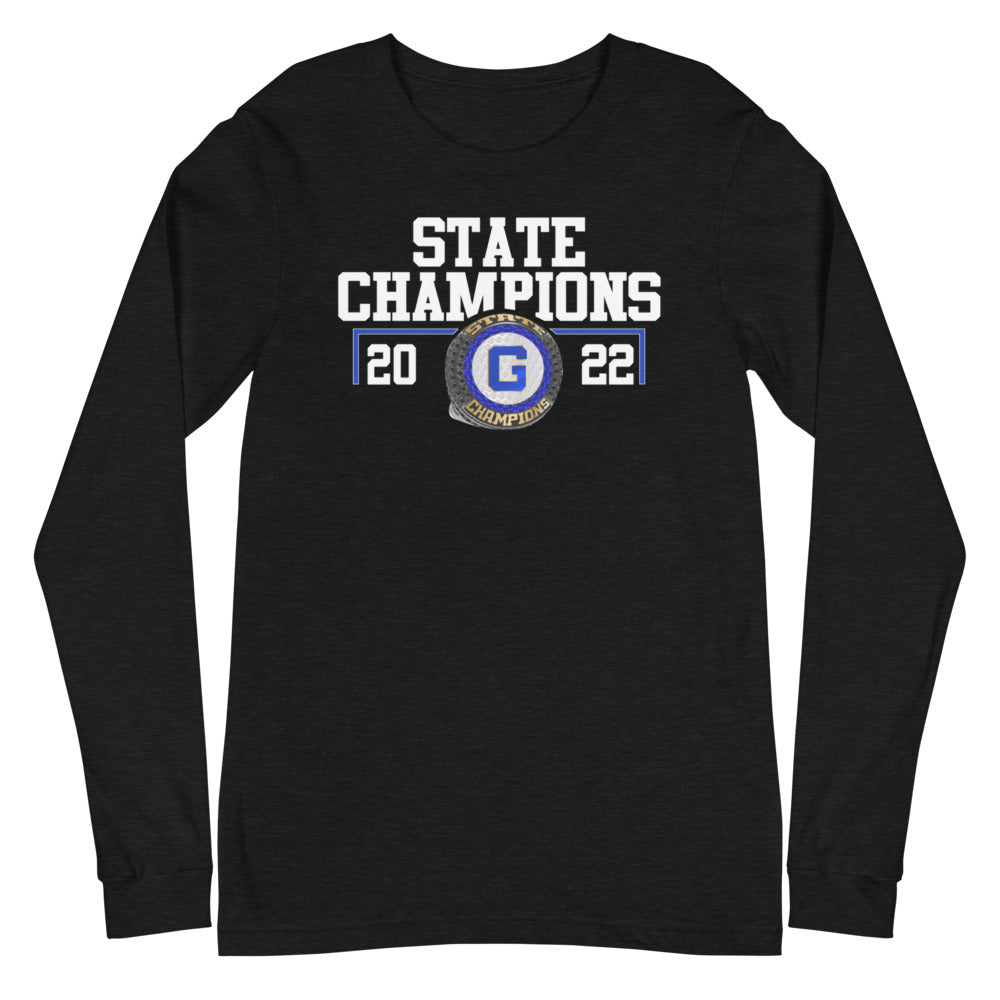Goddard High School State Champions Unisex Long Sleeve Tee