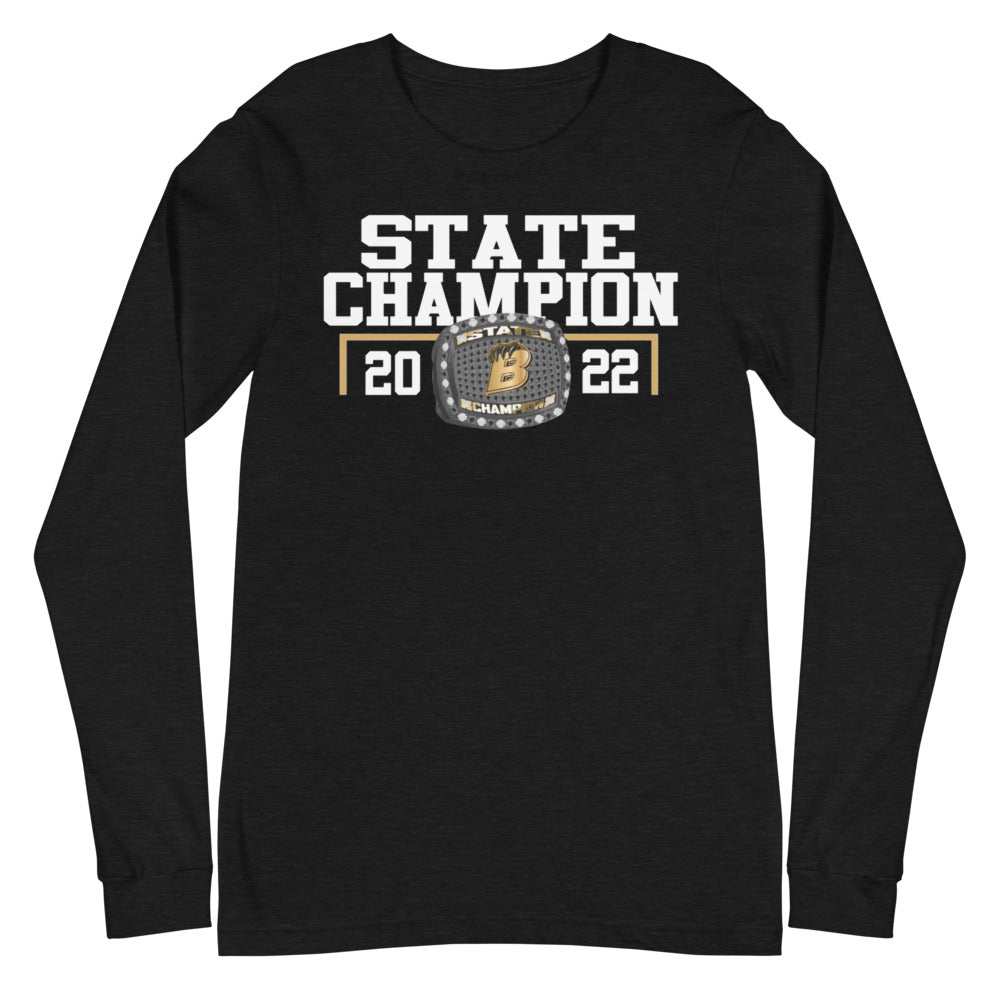 Bradley Central Wrestling State Champion Unisex Long Sleeve Tee
