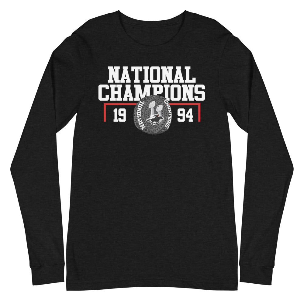 Fresno Bandits 1994 Championship Ring Unisex Long Sleeve Tee