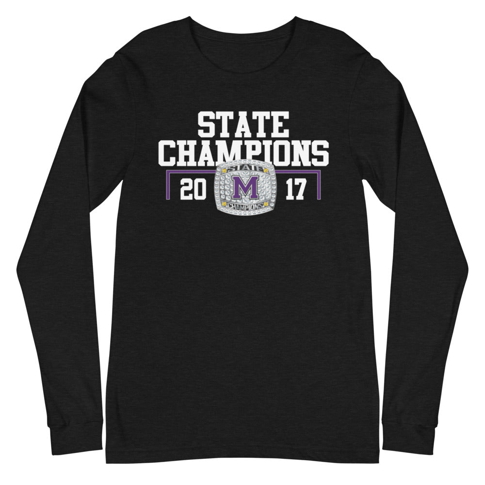 Maxwell Bears 2017 Championship Ring Unisex Long Sleeve Tee