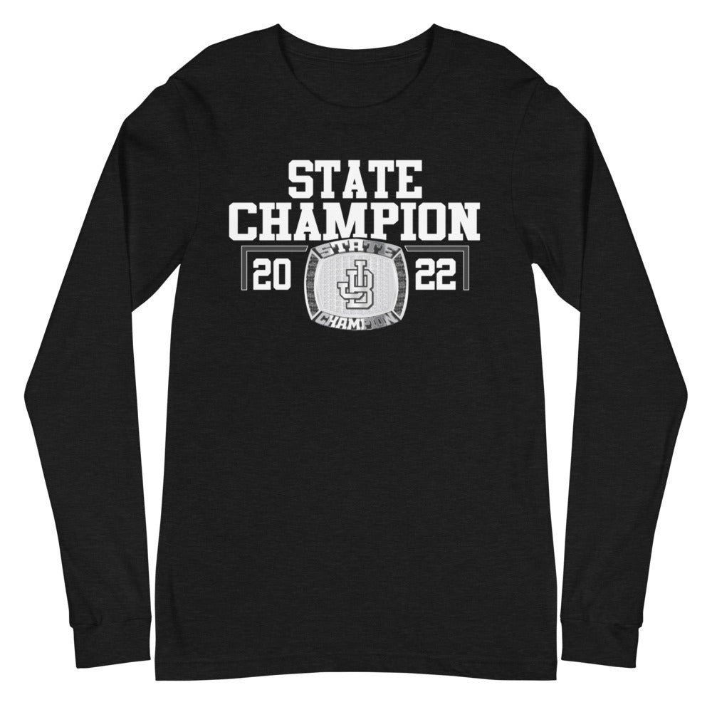 Jensen Beach Wrestling 2022 Championship Ring Unisex Long Sleeve Tee