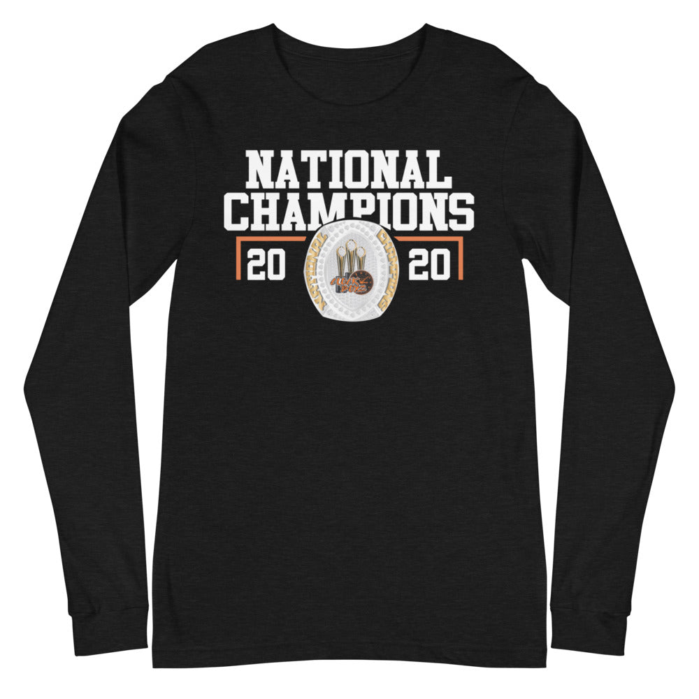 Clock Boyz 3-Peat Championship Ring Unisex Long Sleeve Tee
