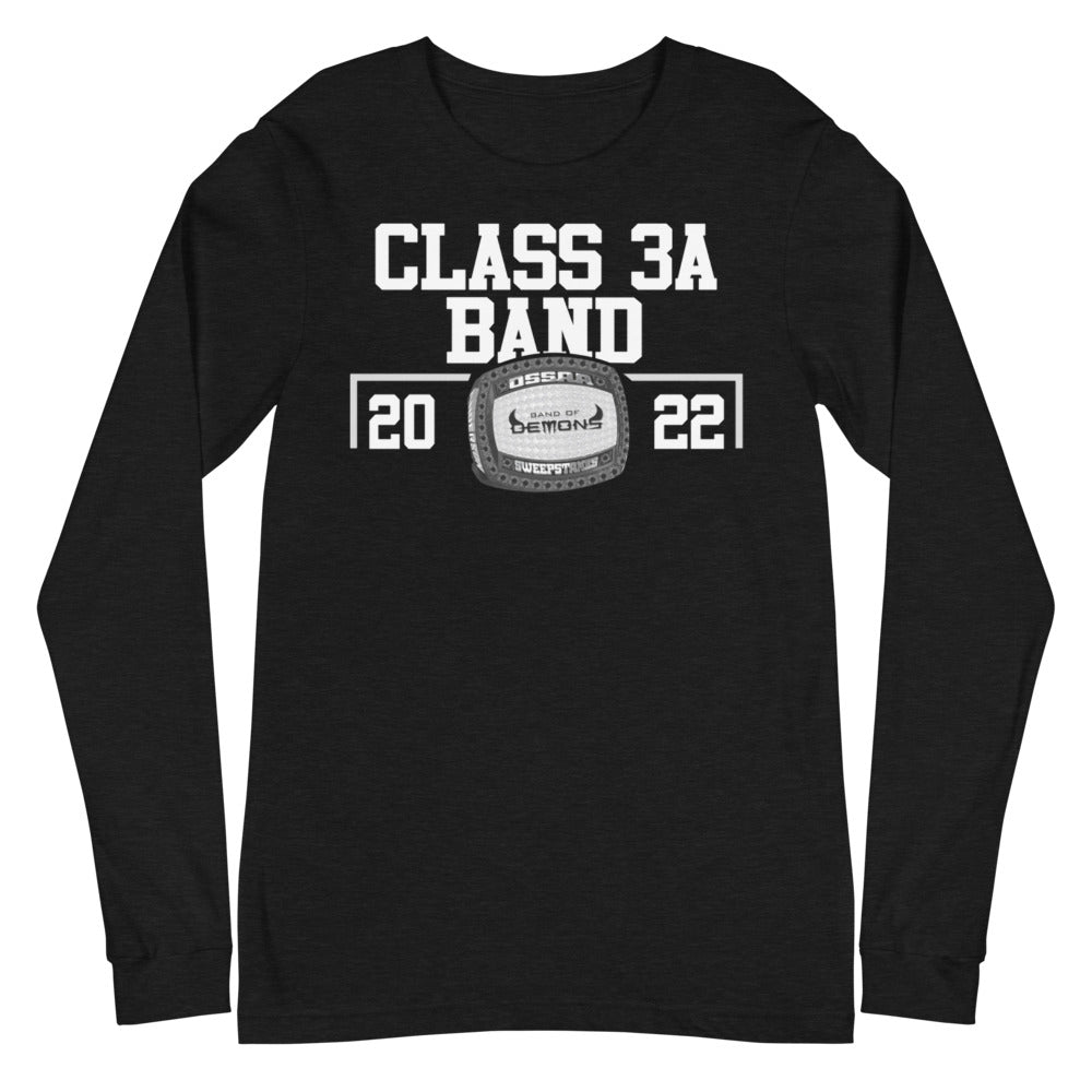 OSSAA Sweepstakes Class 3A Championship Ring Apparel Unisex Long Sleeve Tee