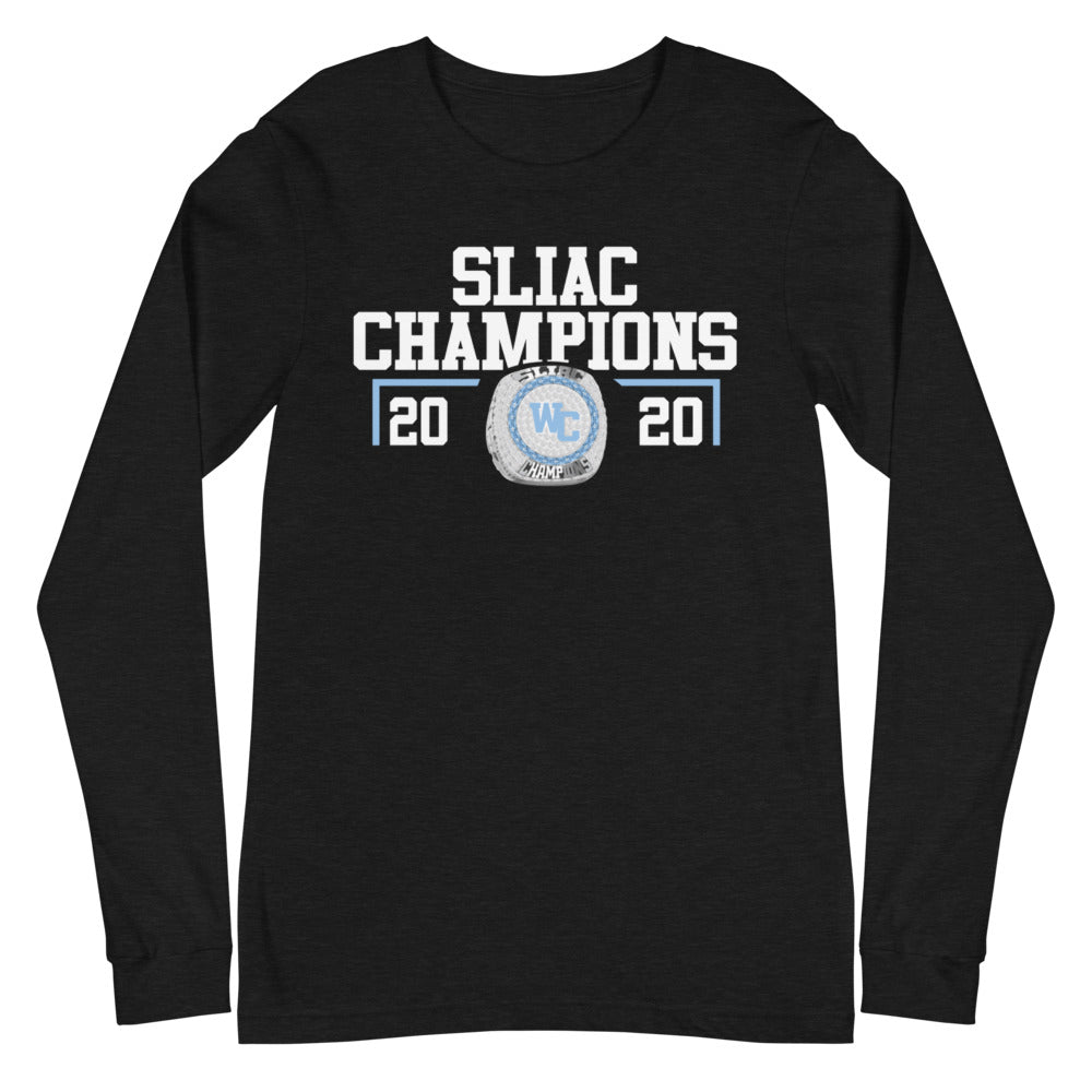 Westminster College 2022 SLIAC Championship Ring Unisex Long Sleeve Tee