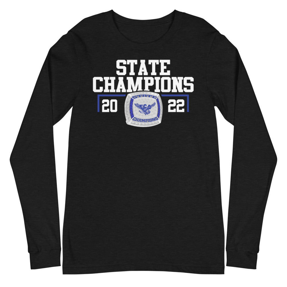 FCA Volleyball State Champions Unisex Long Sleeve Tee