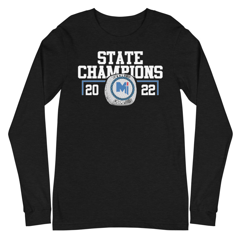Bishop Miege High School State Champions Unisex Long Sleeve Tee