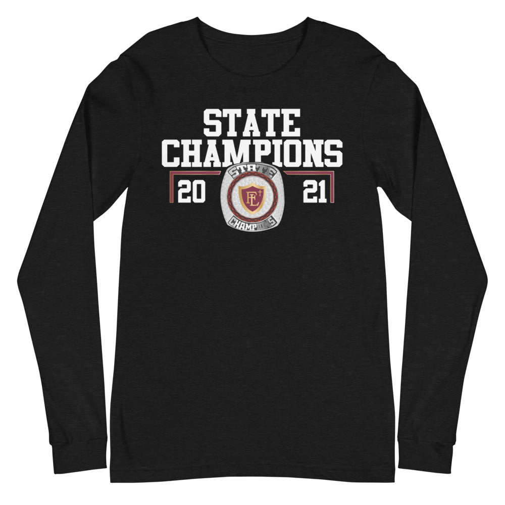 Faith Lutheran High School State Champions Unisex Long Sleeve Tee