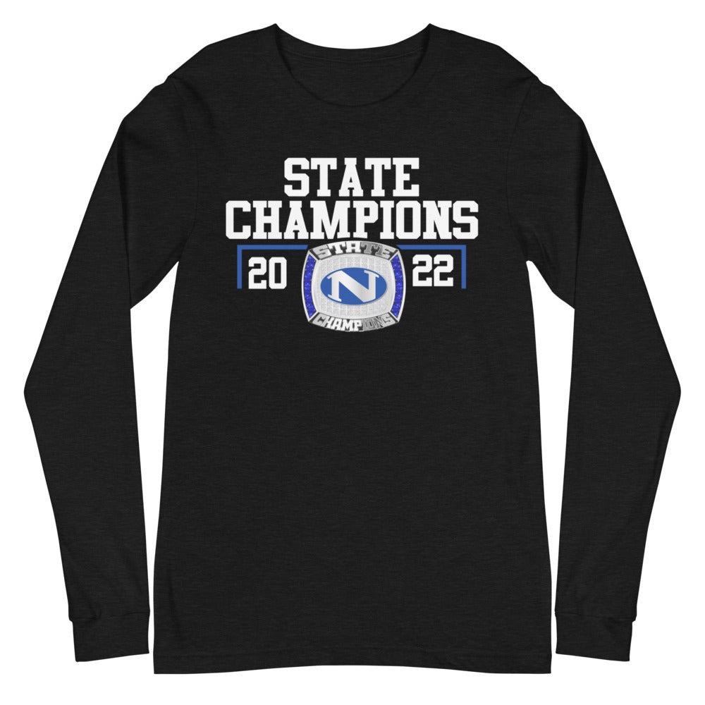Nazareth Area High School 2022 State Championship Ring Unisex Long Sleeve Tee