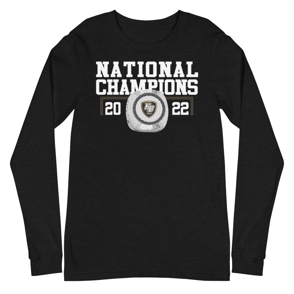 HoneyBaked Hockey National Champions Unisex Long Sleeve Tee