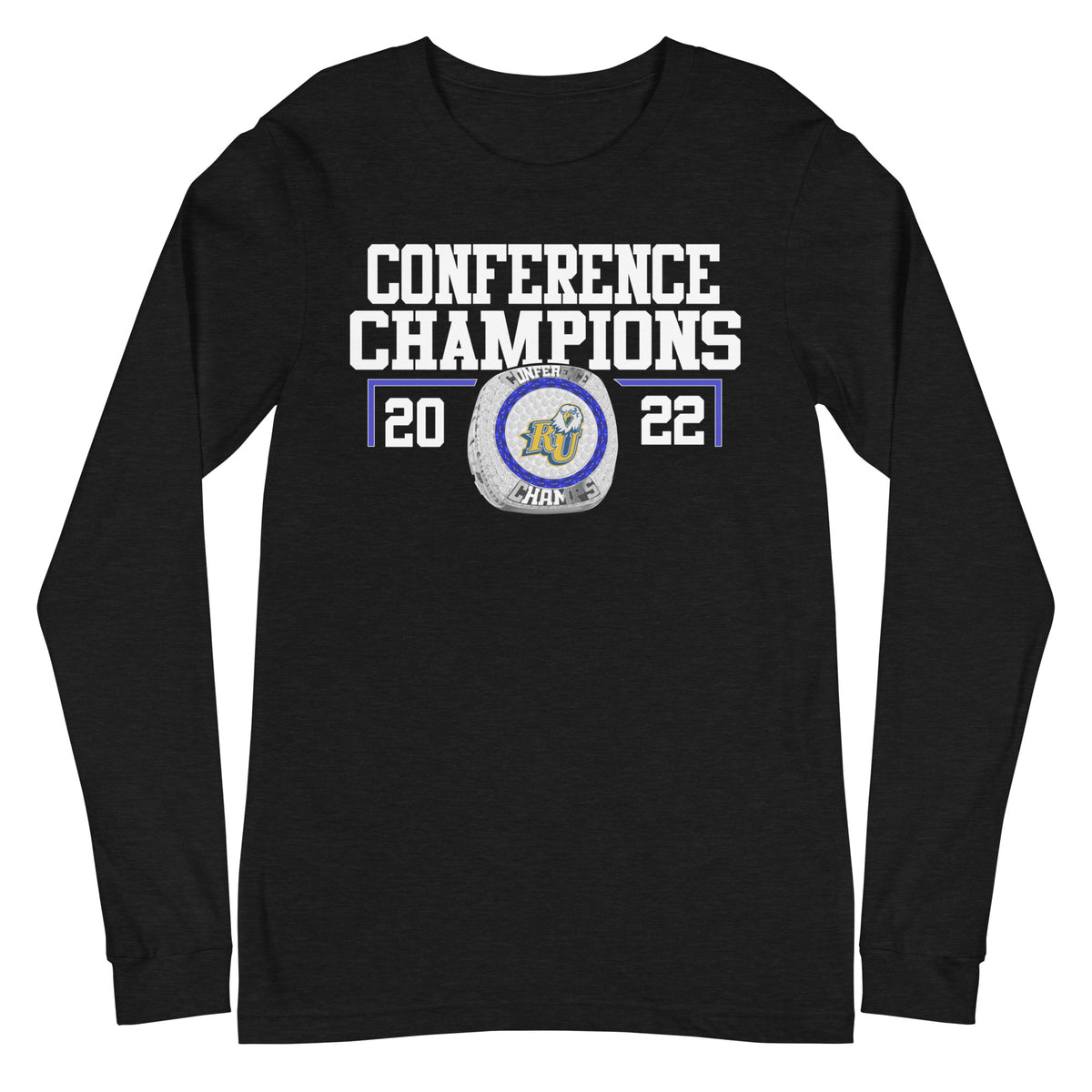 Reinhardt University 2022 Conference Championship Ring  Unisex Long Sleeve Tee
