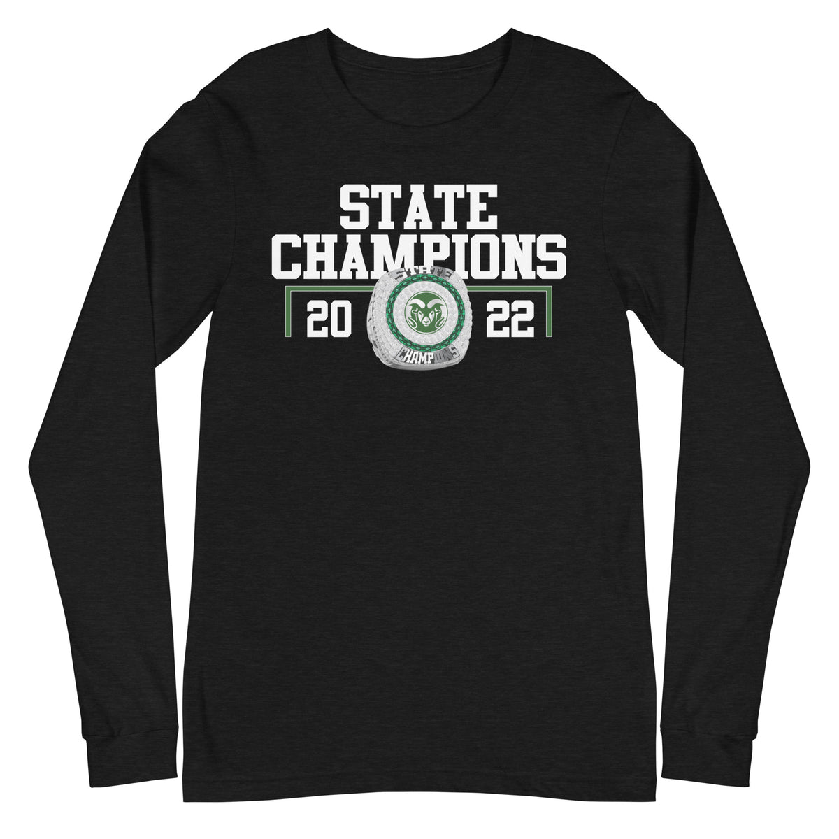 Rio Rancho Powerlifting 2022 State Championship Ring Unisex Long Sleeve Tee