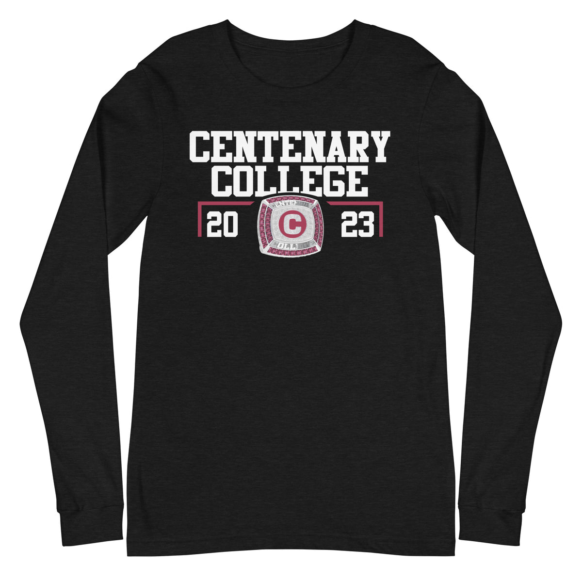 Centenary College 2023 Championship Ring Unisex Long Sleeve Tee