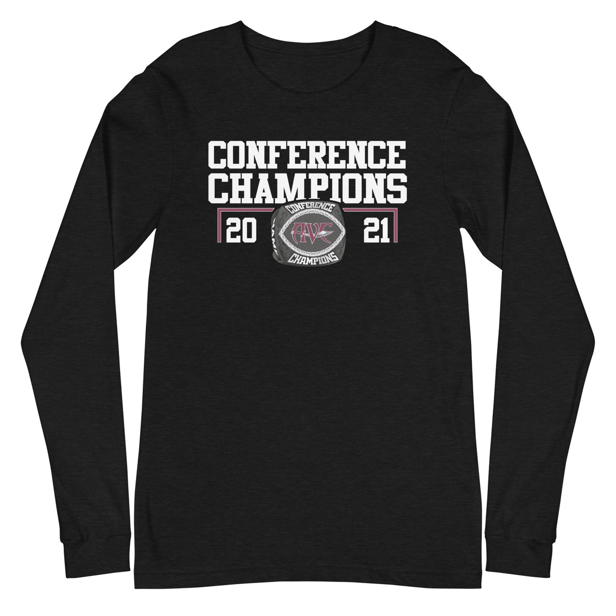 Antelope Valley College 2021 Conference Championship Ring  Unisex Long Sleeve Tee