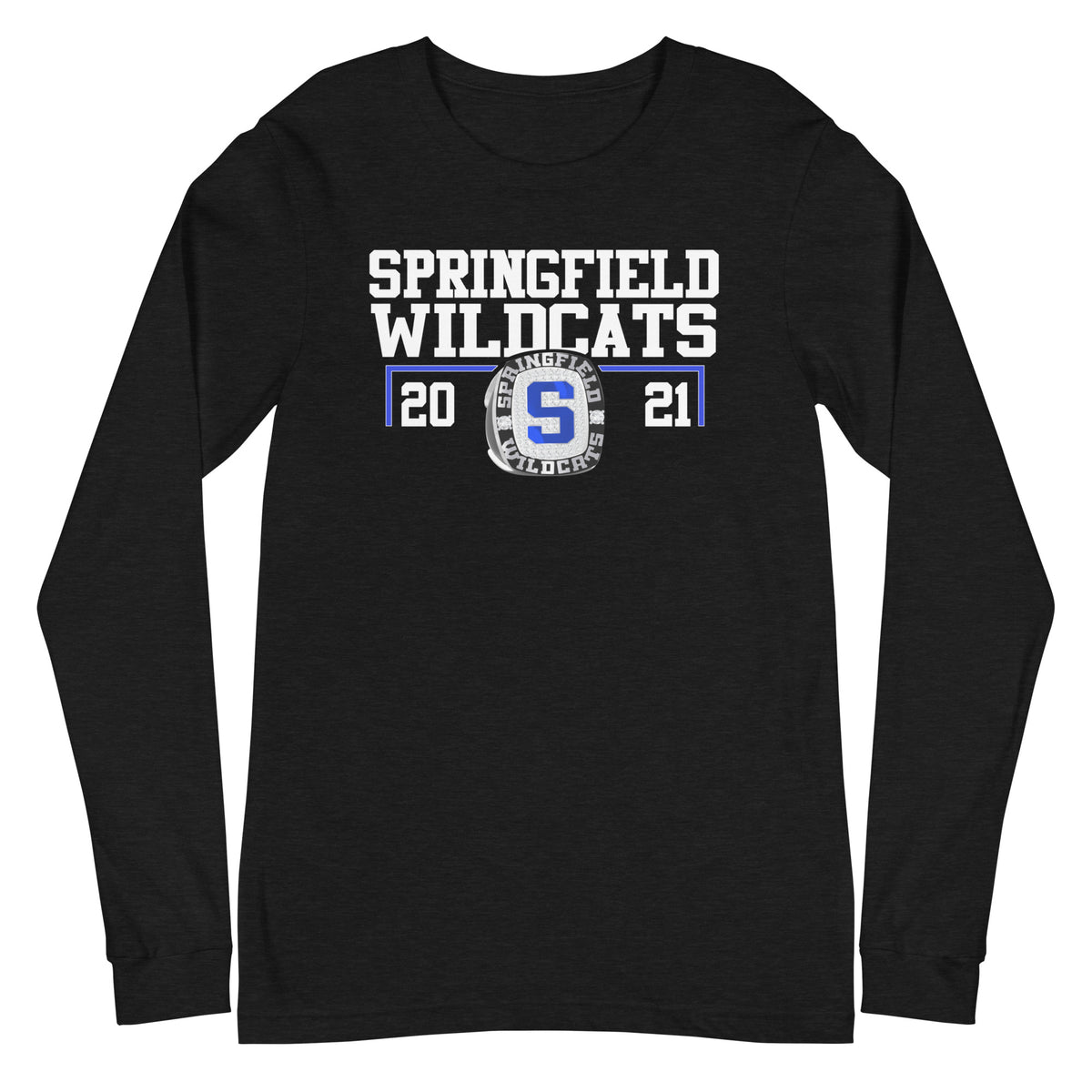 Springfield Wildcats 2021 Football Ring Unisex Long Sleeve Tee