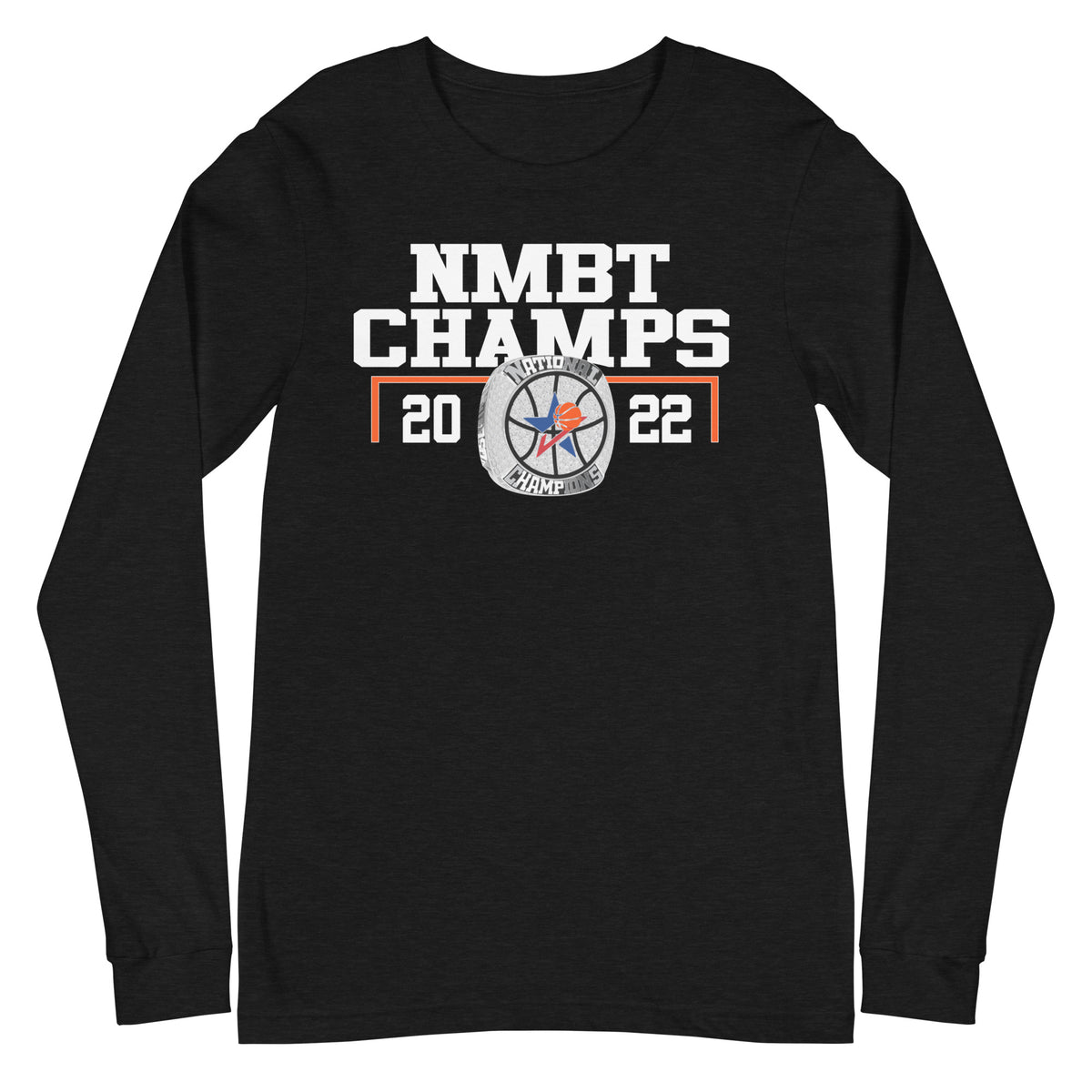 JBSA-Lackland 2022 NMBT Championship Ring (Orange Line) Unisex Long Sleeve Tee