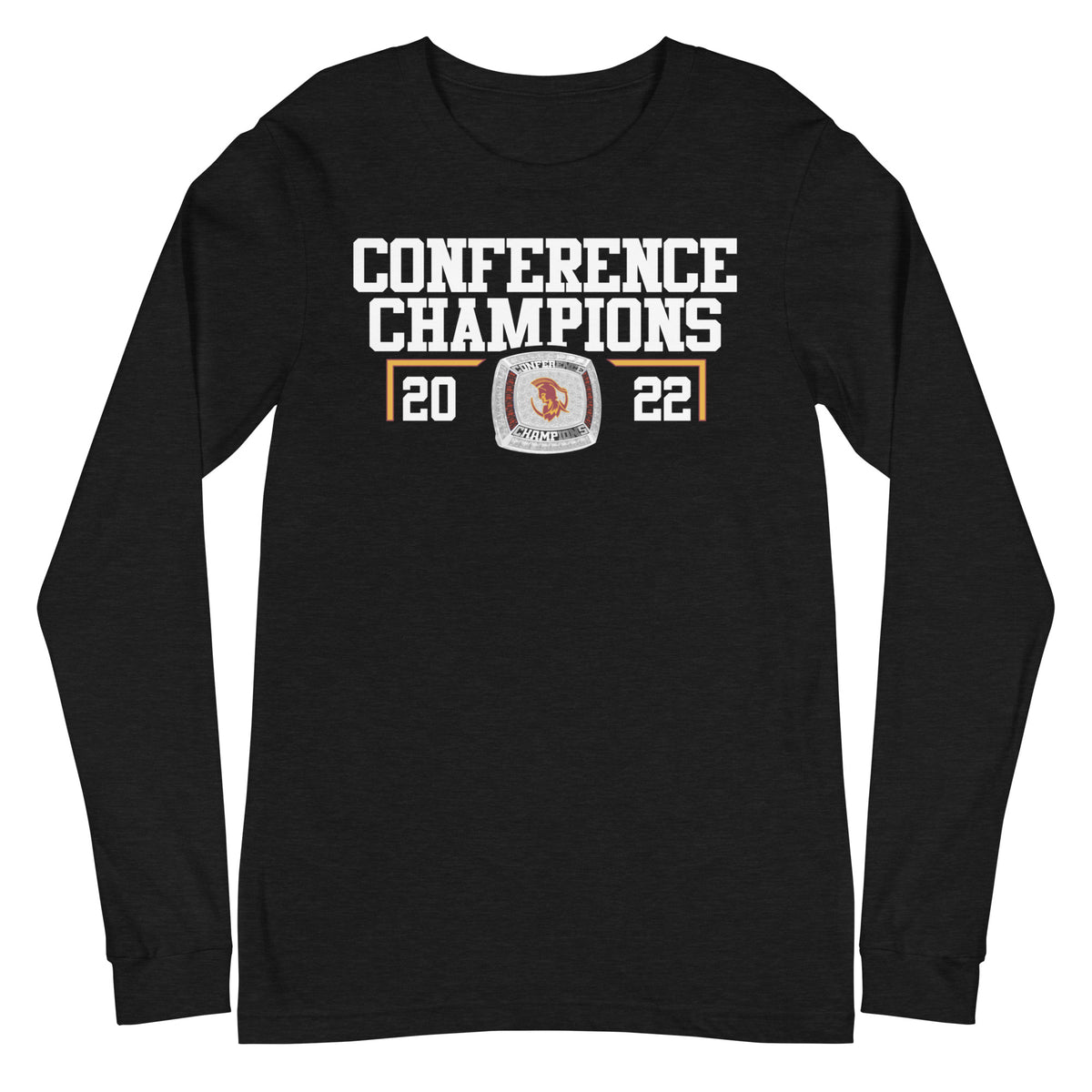 Claremont Mudd Scripps Women’s Track &amp; Field 2022 Conference Championship Ring Unisex Long Sleeve Tee