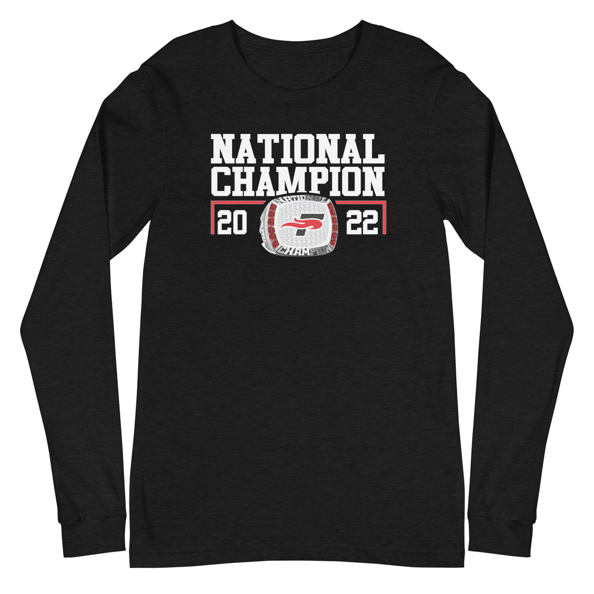 Southeastern University Wrestling 2022 National Championship Ring Unisex Long Sleeve Tee