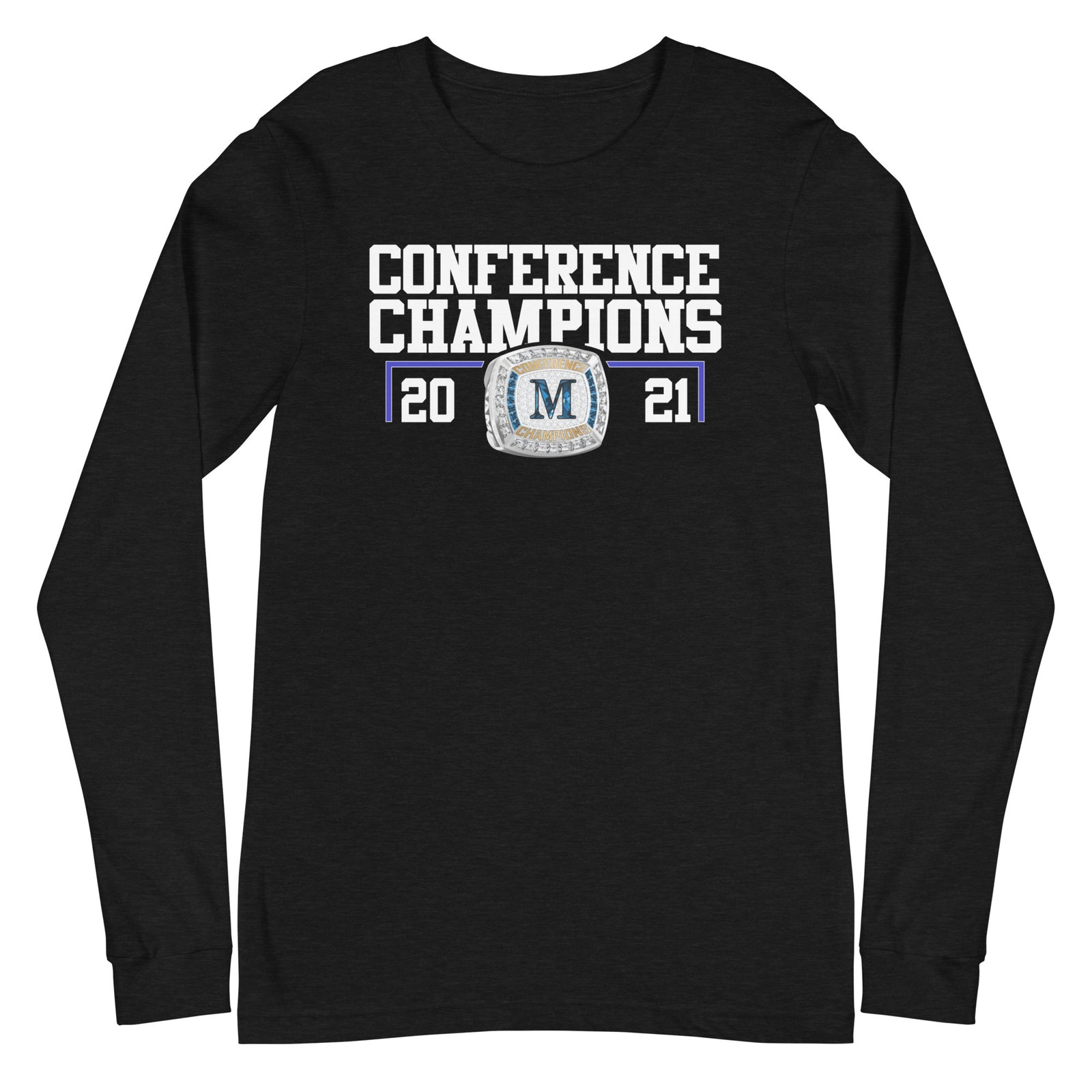 Marian University Conference Champions  Unisex Long Sleeve Tee