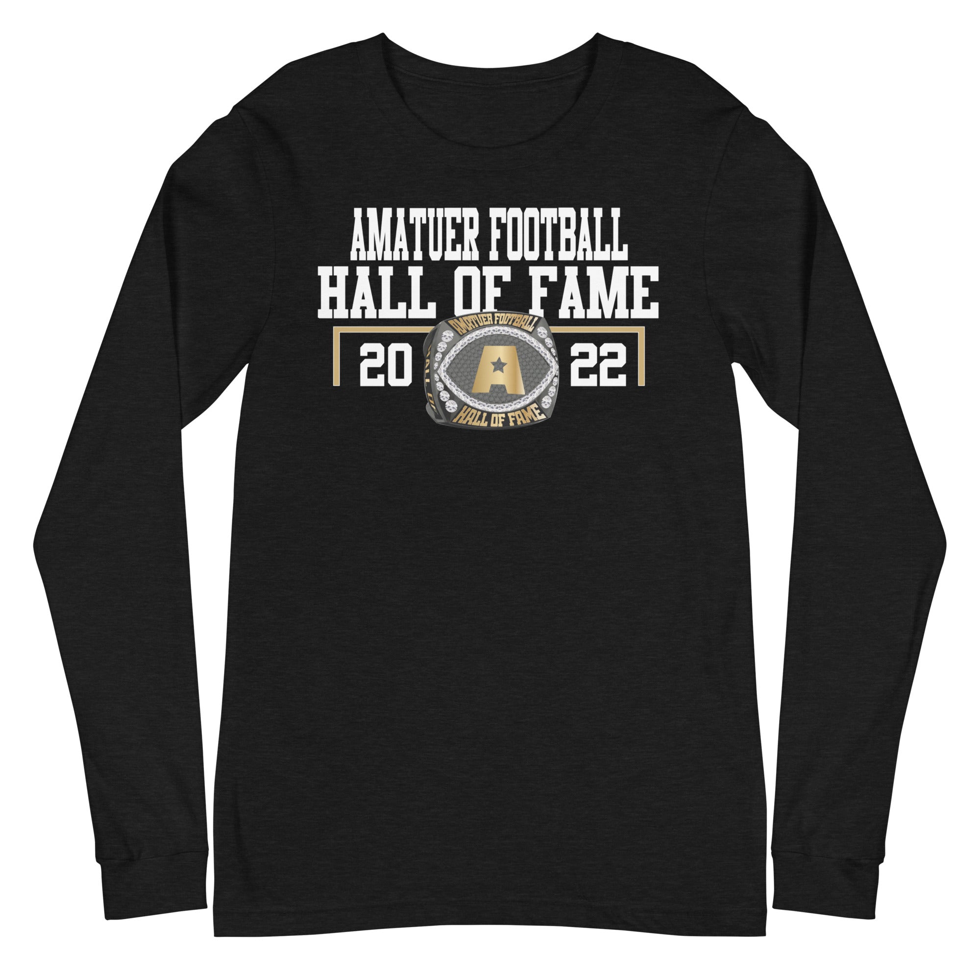 Amateur Football League Hall of Fame Unisex Long Sleeve Tee