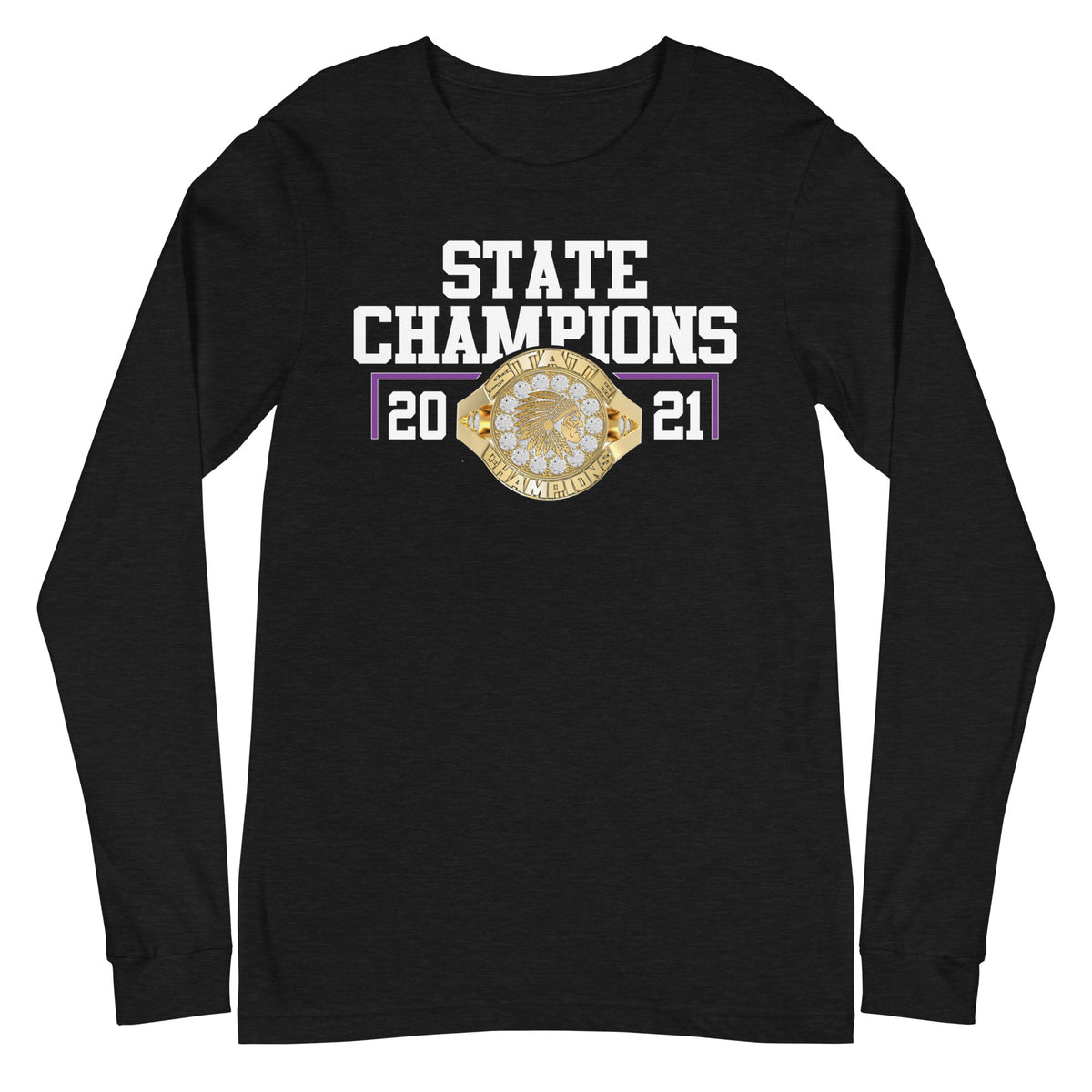 Amite High School Football 2021 State  Fashion Style Ring Unisex Long Sleeve Tee