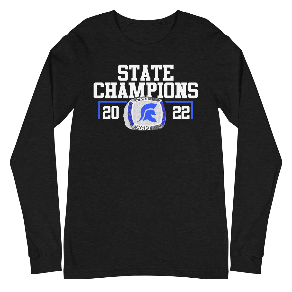 Parkers Chapel High School Track &amp; Field 2022 State  Championship Ring Unisex Long Sleeve Tee
