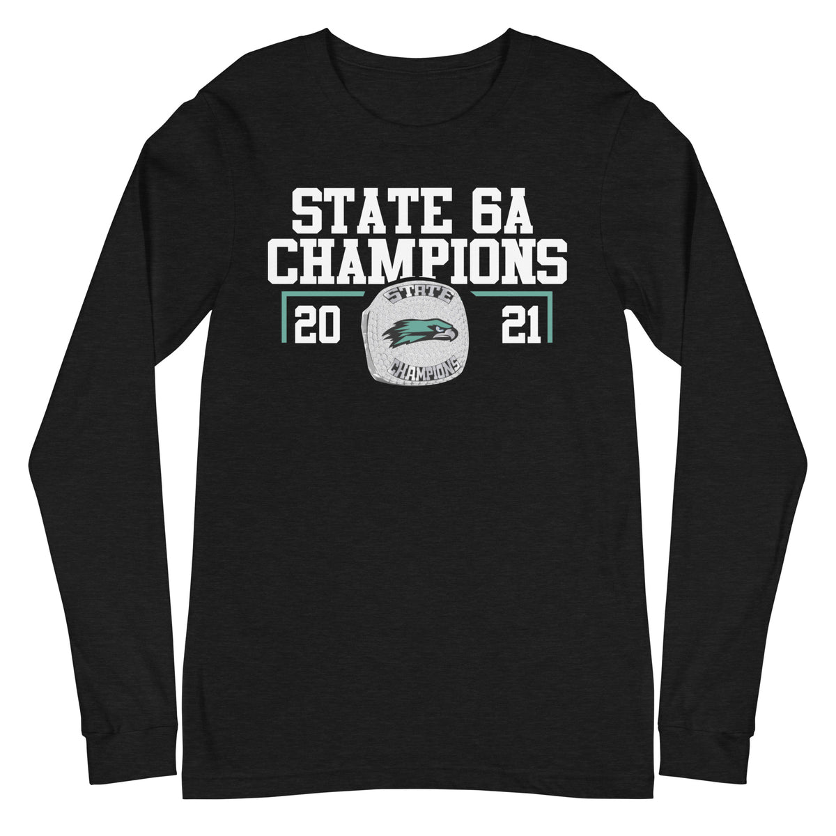 Highland High School Football 2021 State Championship Ring Unisex Long Sleeve Tee