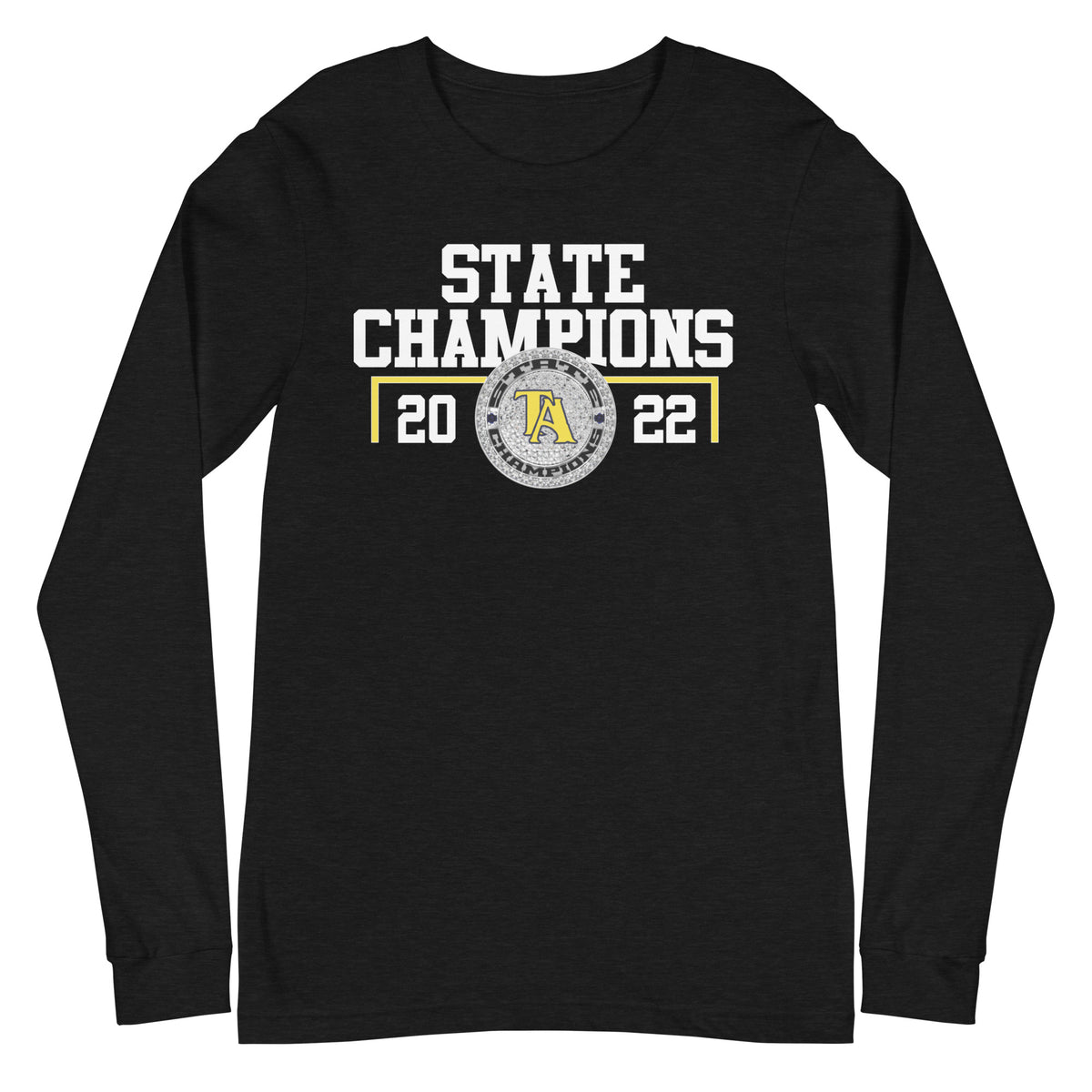 Tuscaloosa Academy Women’s Tennis 2022 State Championship Ring Unisex Long Sleeve Tee