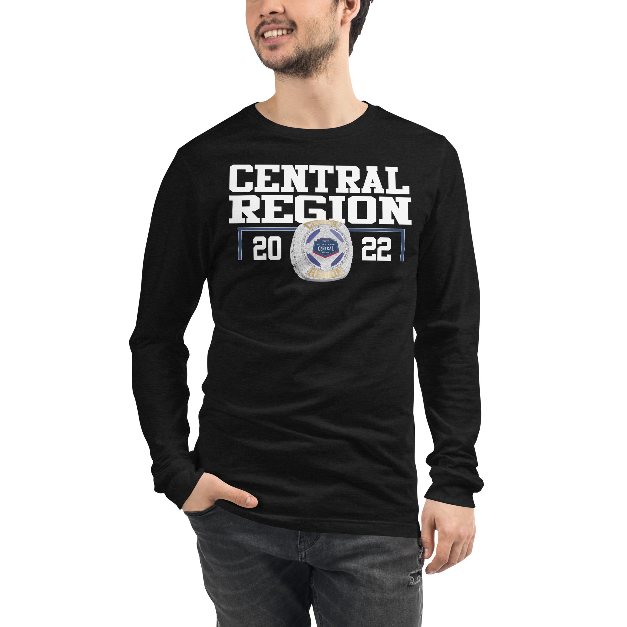 Little League Central Region 2022 Championship Style Ring Unisex Long Sleeve Tee