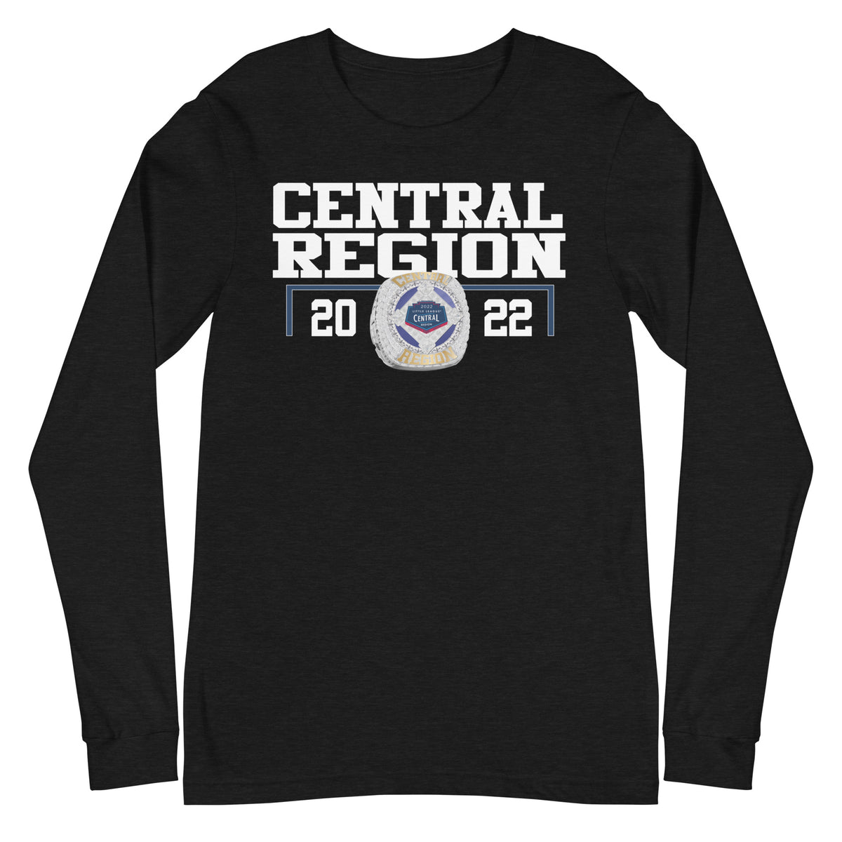 Little League Central Region 2022 Championship Style Ring Unisex Long Sleeve Tee