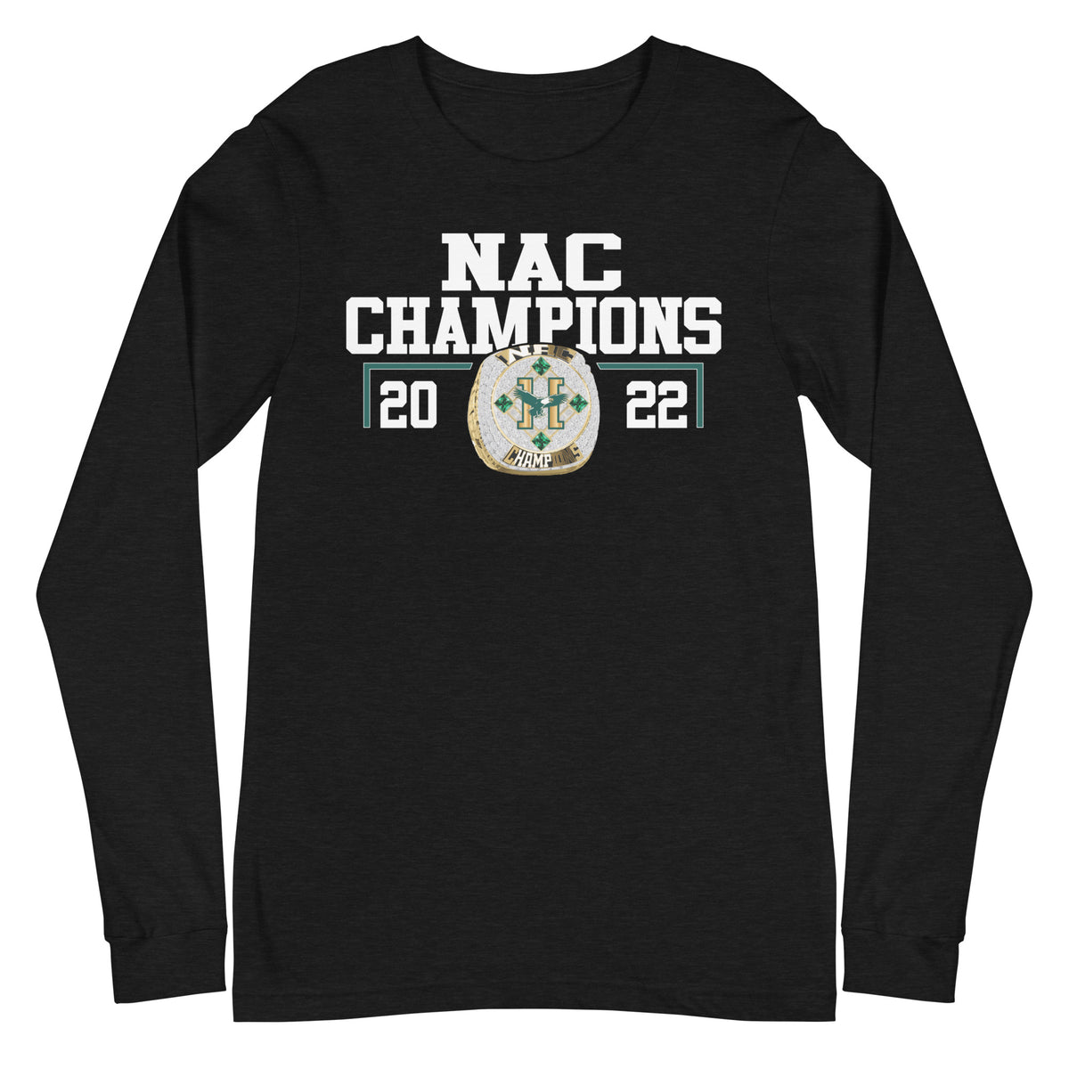 Husson University NAC Champions Unisex Long Sleeve Tee
