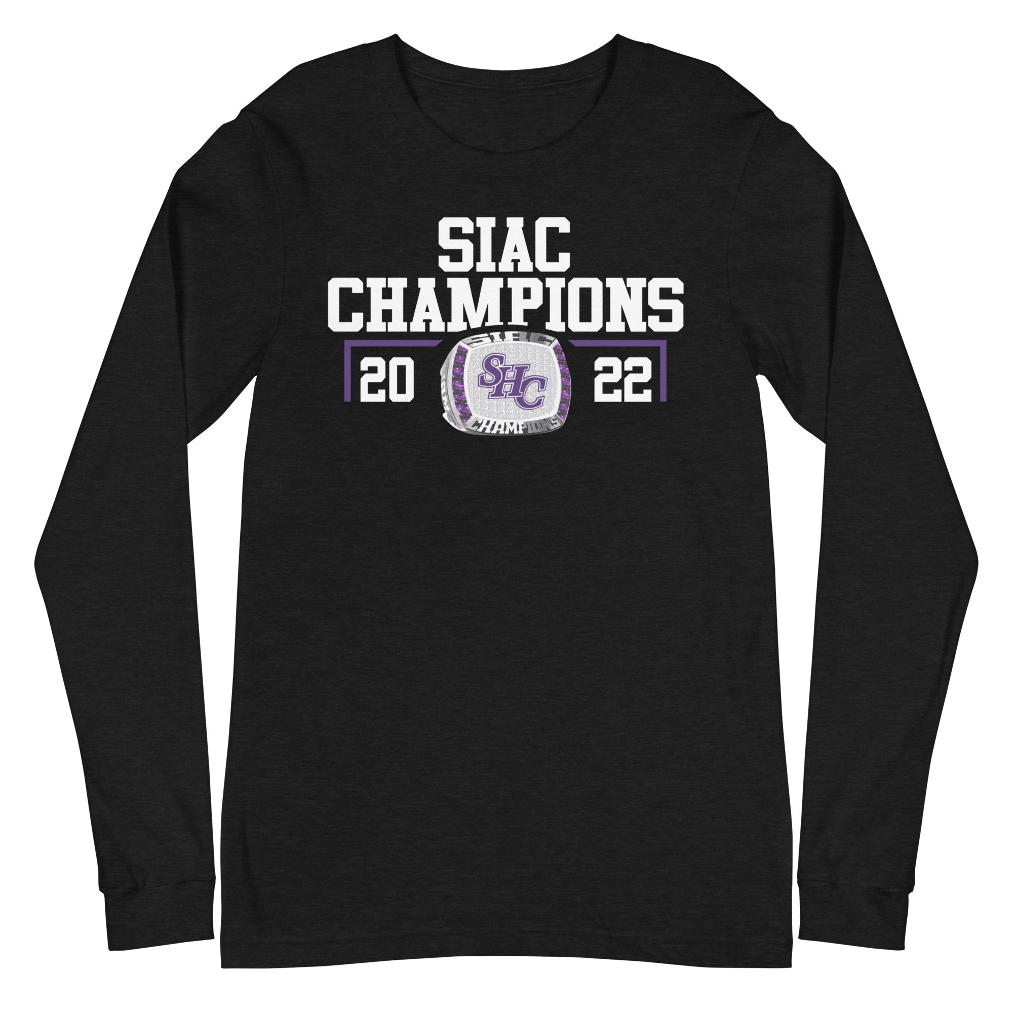 Spring Hill College SIAC Champions Unisex Long Sleeve Tee