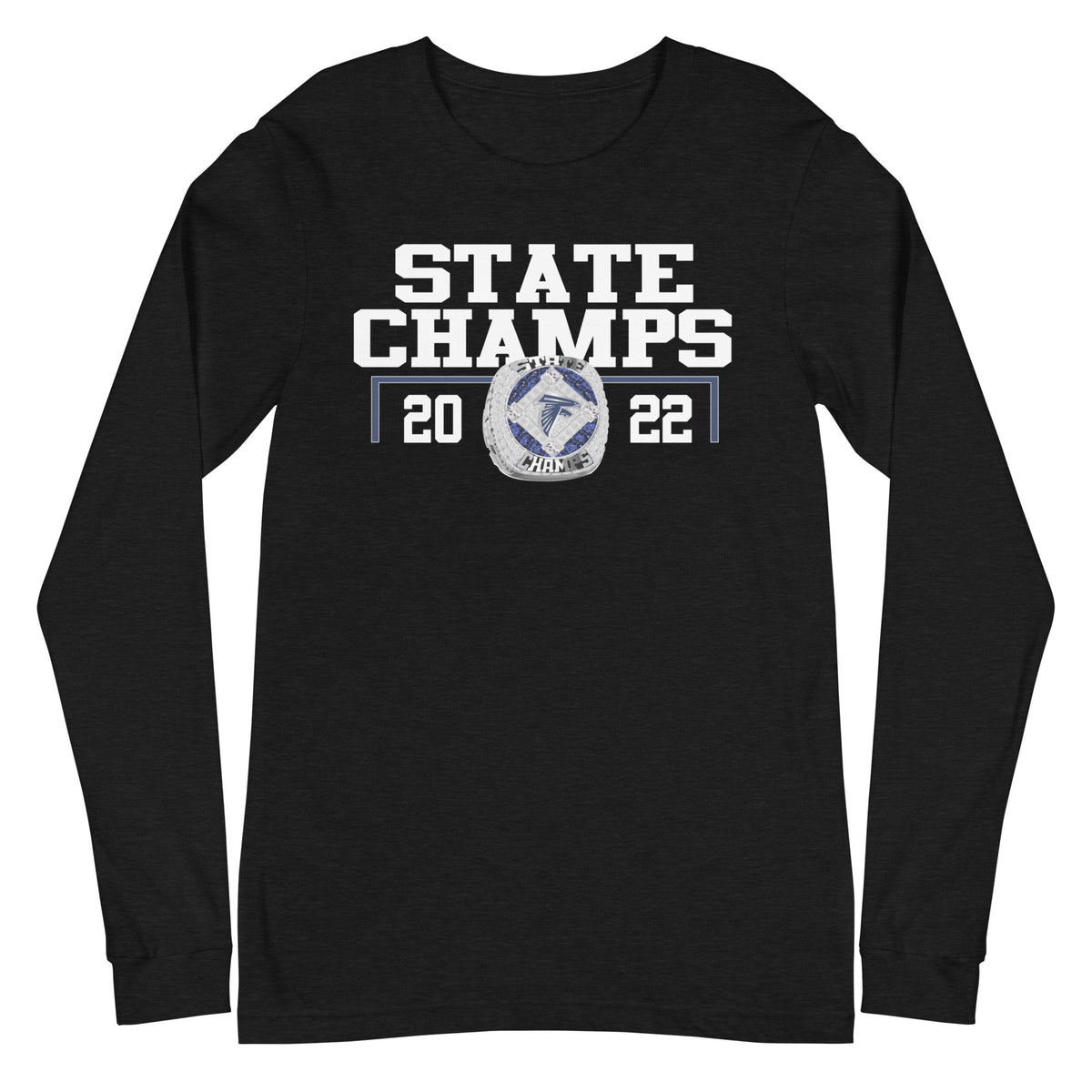 Turner High School Softball 2022 State Championship Ring Unisex Long Sleeve Tee