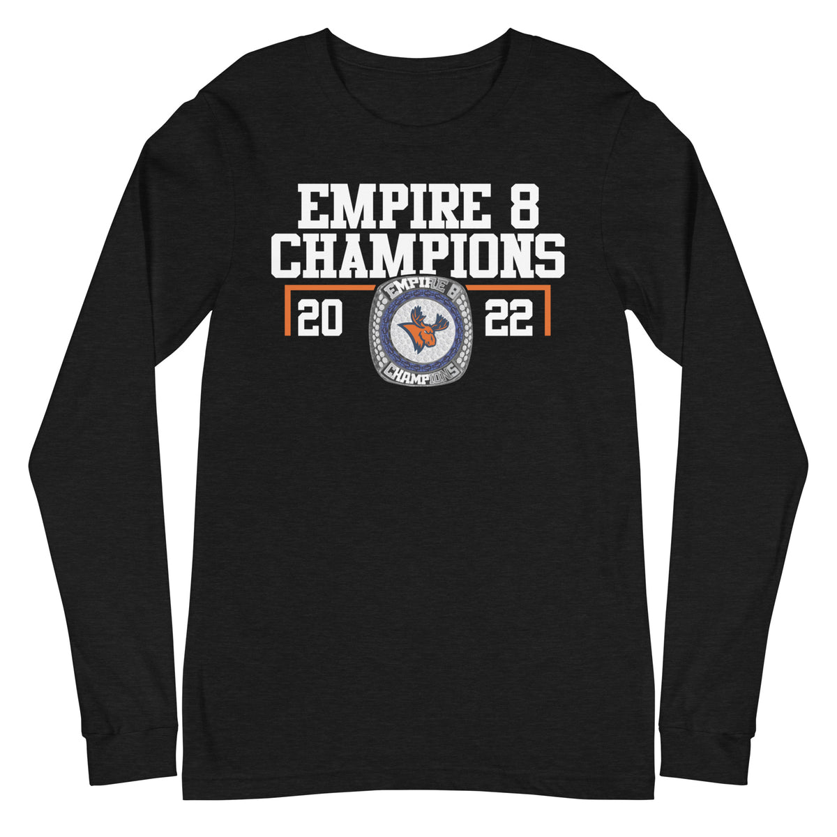 Utica University Empire 8 Champions Unisex Long Sleeve Tee