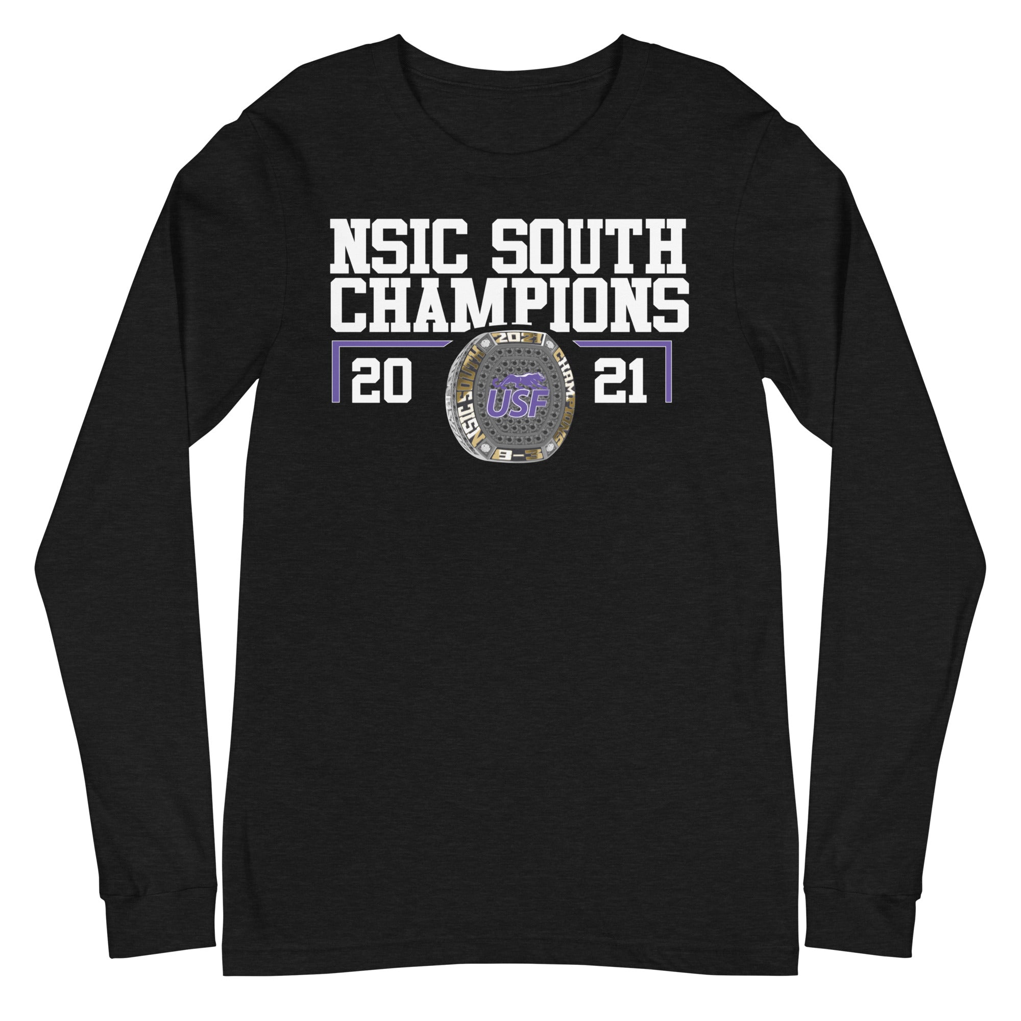 University of Sioux Falls NSIC South Champions Unisex Long Sleeve Tee